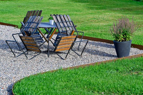 Metal Edging Installation in Lake Charles