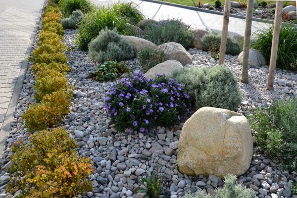 Decorative Rock Installation in Lake Charles