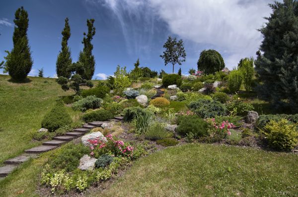 Steep Terrain Landscaping in Lake Charles