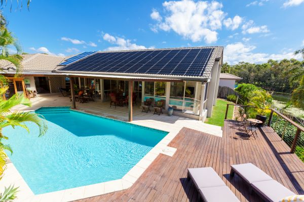 Pool Deck Landscaping in Lake Charles