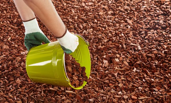 Wood Chip Landscaping in Lake Charles
