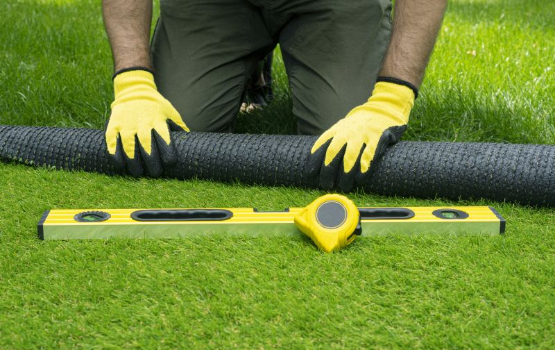 Artificial Grass Installation detail